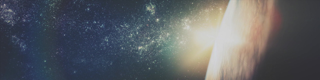 space sunrise
