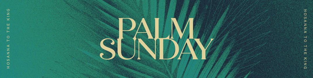 easter colors - palm sunday