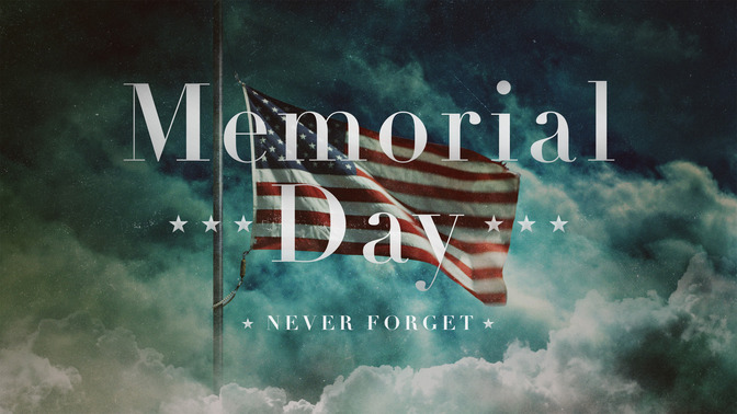 memorial day clouds - memorial day
