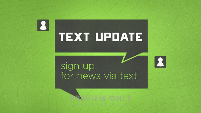 text update