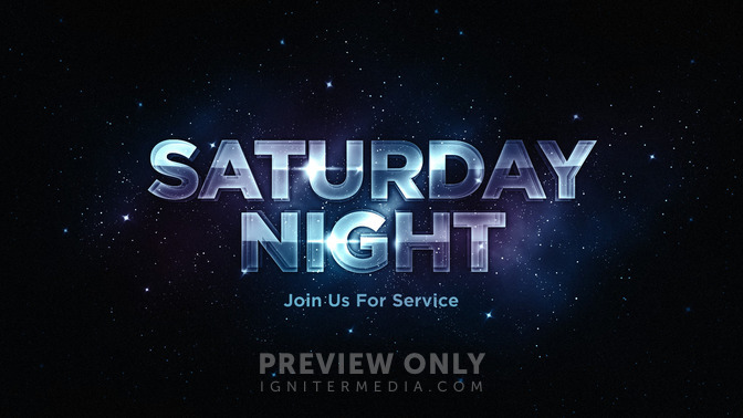 saturday night