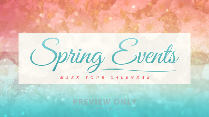 springtime - spring events