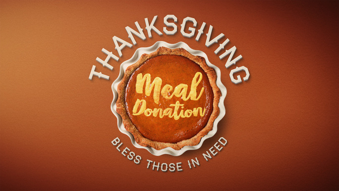 thanksgiving meal donation