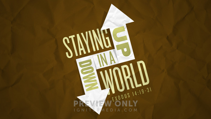 staying up in a down world