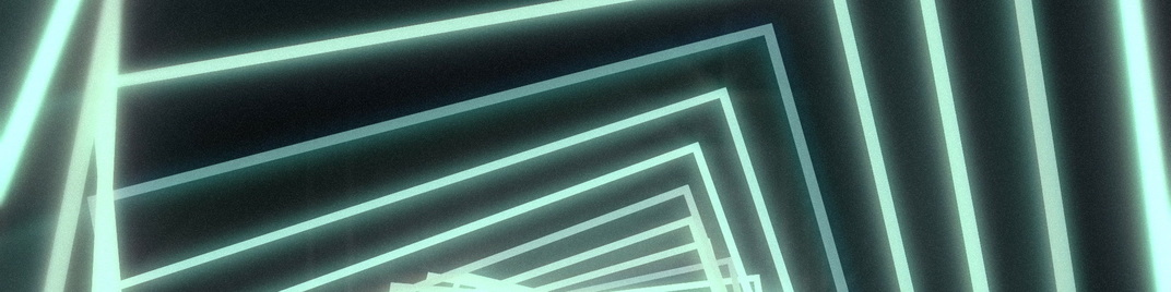 neon lines - squares