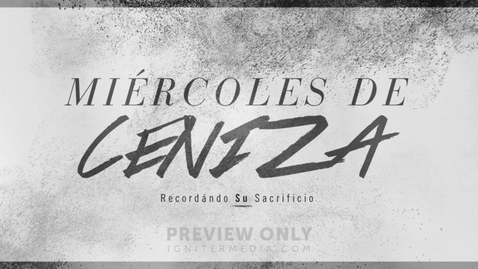 miércoles de ceniza