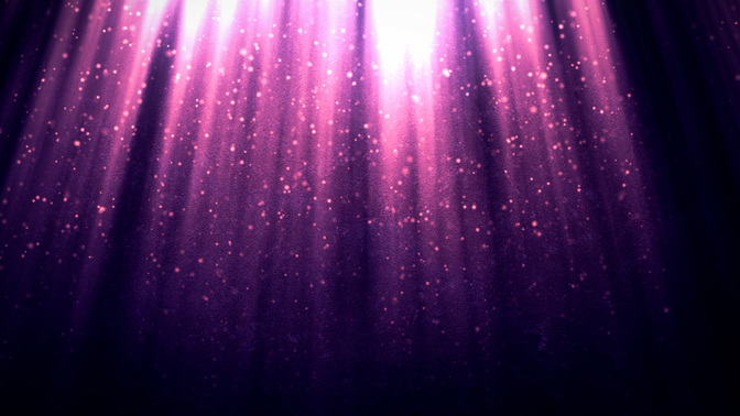particles - purple