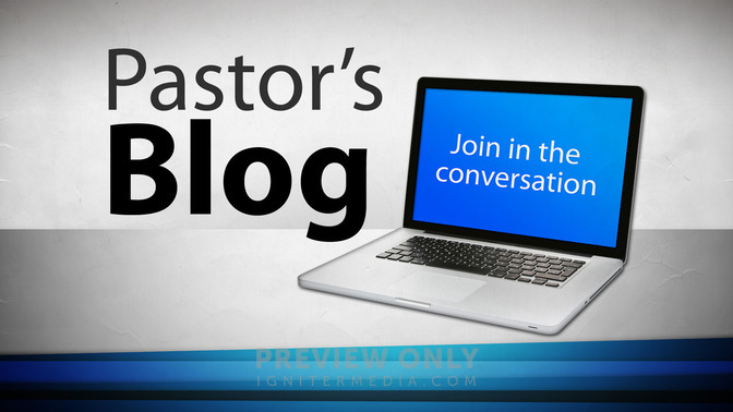pastors blog