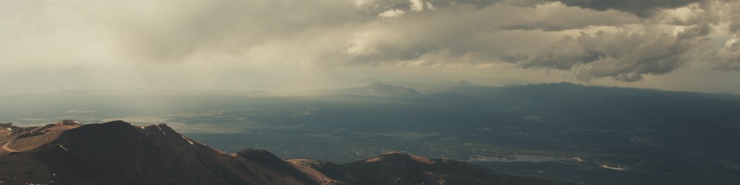 mountain cloud rays