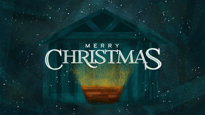 jeweled brush christmas - merry christmas