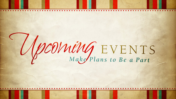upcoming events