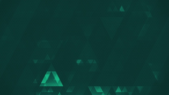 triangles - green