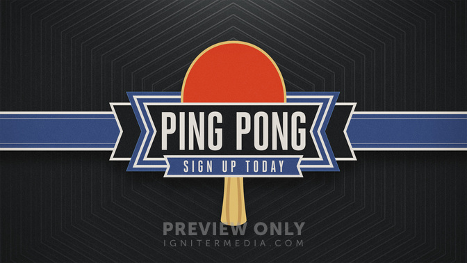 sports set - ping pong