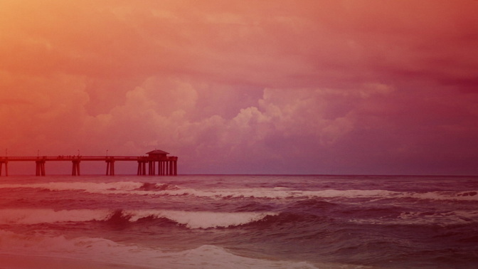 summer waves - tangerine