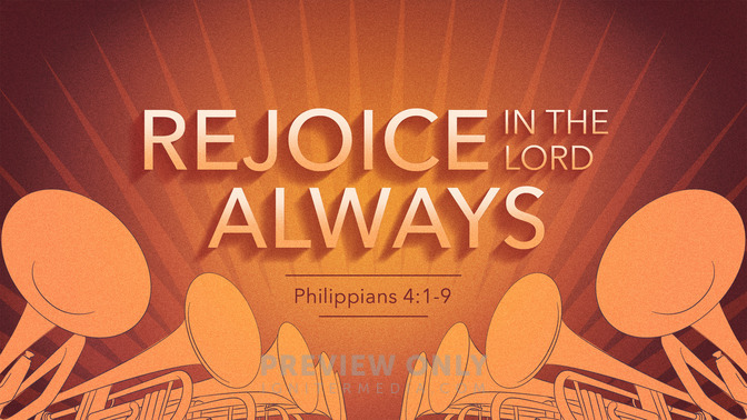 rejoice in the lord always