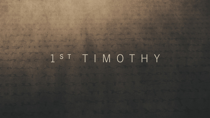 1st timothy