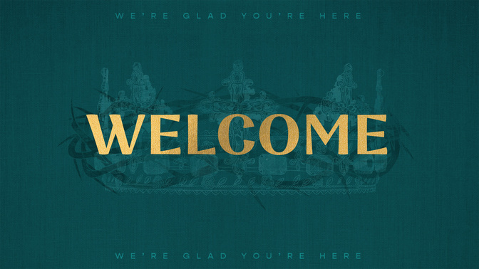 sayings of easter - welcome