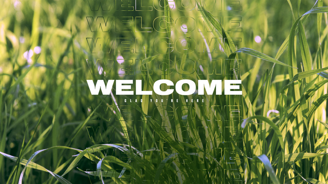 spring green - welcome