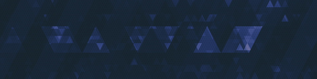 triangles - blue