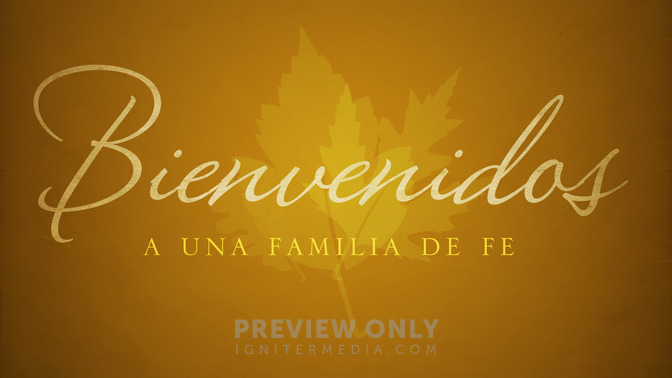 bienvenidos
