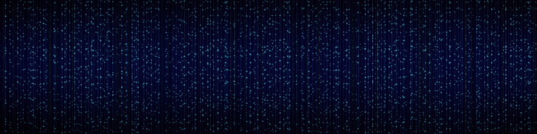 geometric strands - blue