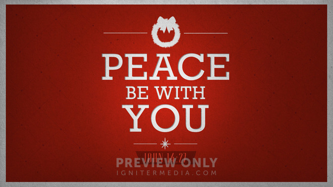 peace be with you