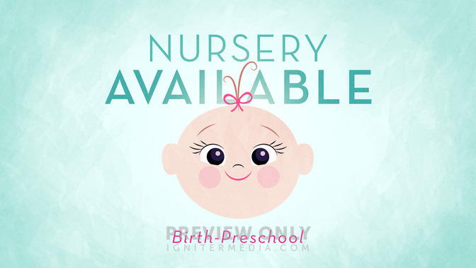 nursery available