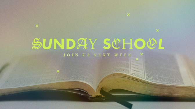 sunday school