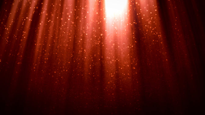particles - red