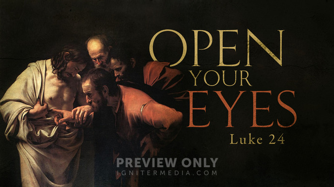 open your eyes
