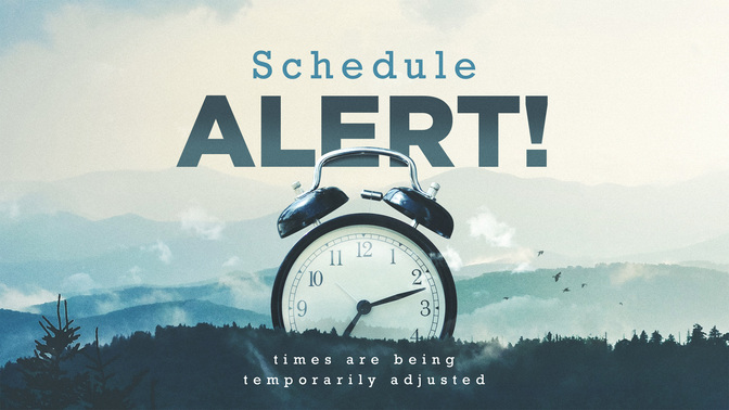 schedule alert