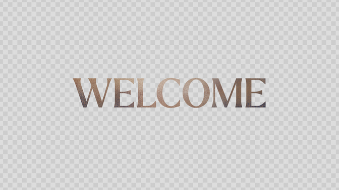 above every name - welcome