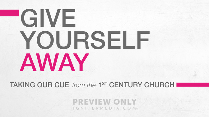 give yourself away