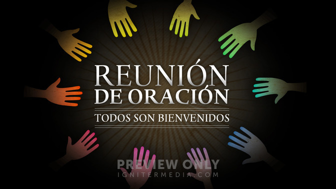 reunión de oración