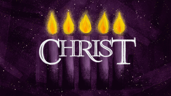jeweled brush advent - christ