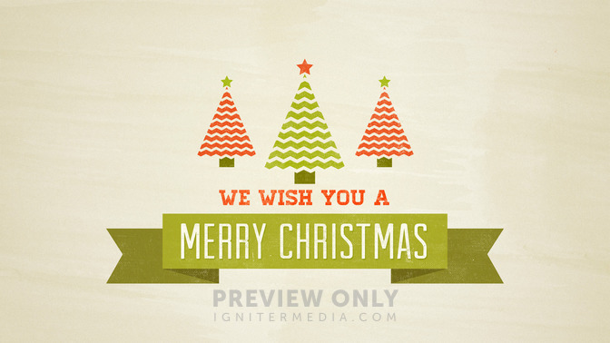 letterpress - merry christmas