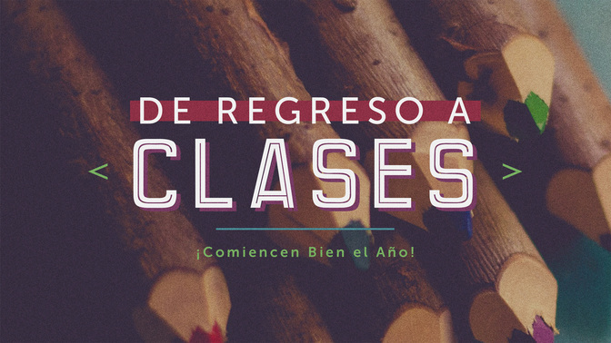 de regreso a clases
