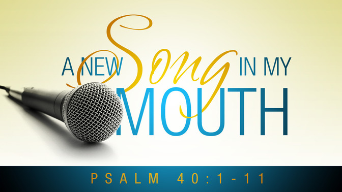 a new song in my mouth