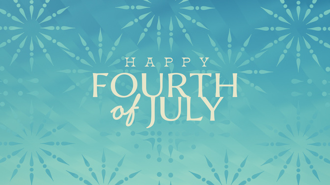 solar patterns - happy fourth of july