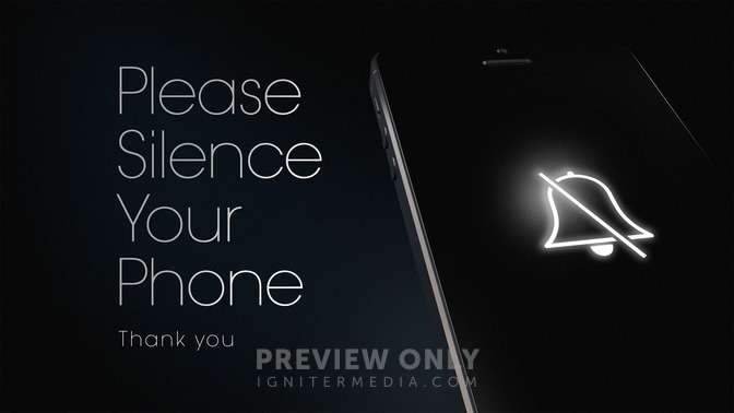 please silence your phone