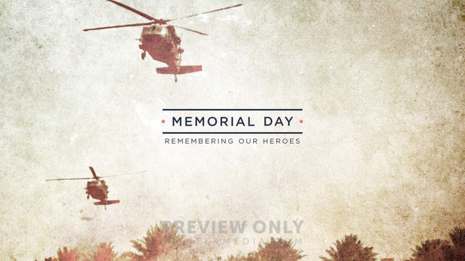 remembering our heroes - helicopters - memorial day