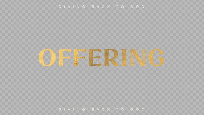 sayings of easter - offering