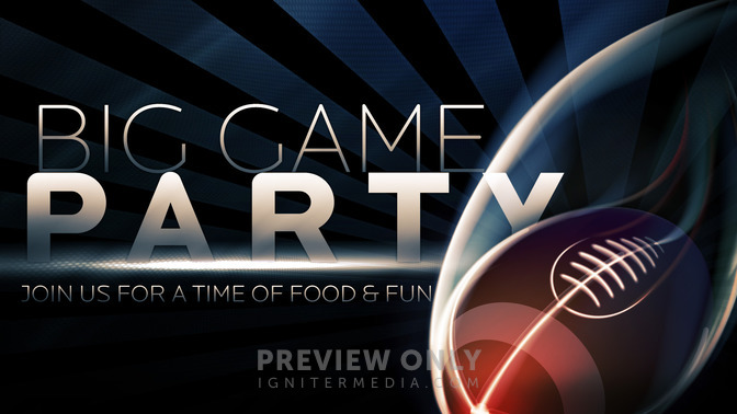 big game party