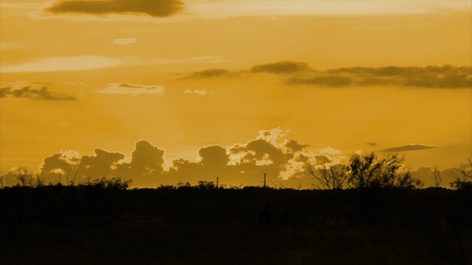 orange sunset