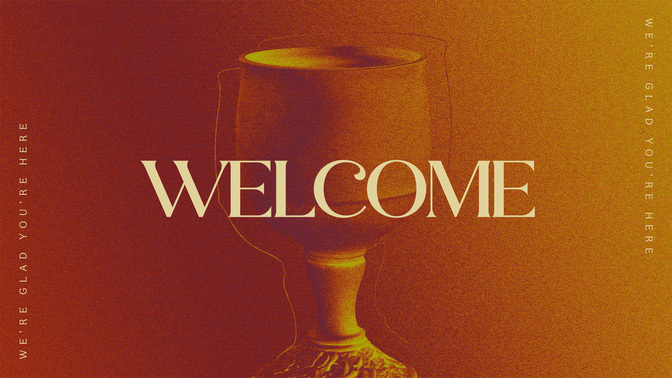 easter colors - maundy thursday welcome