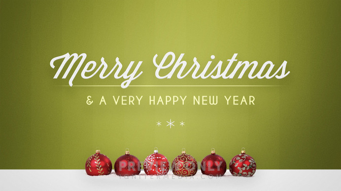 holiday ornaments - merry christmas