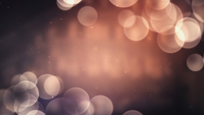 holiday bokeh - diagonal