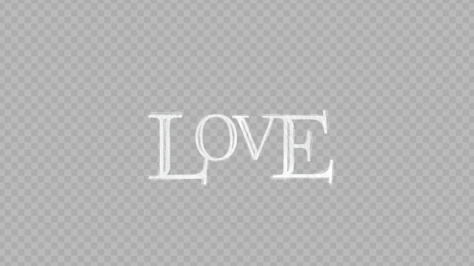 jeweled brush advent - love