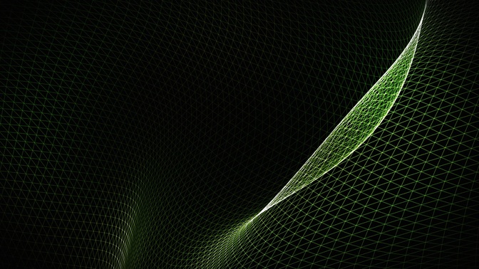 lattice waves - green
