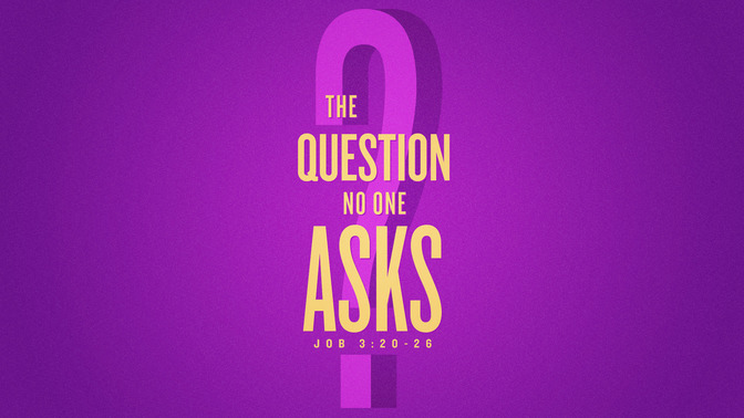 danger of disappointment - the question no one asks
